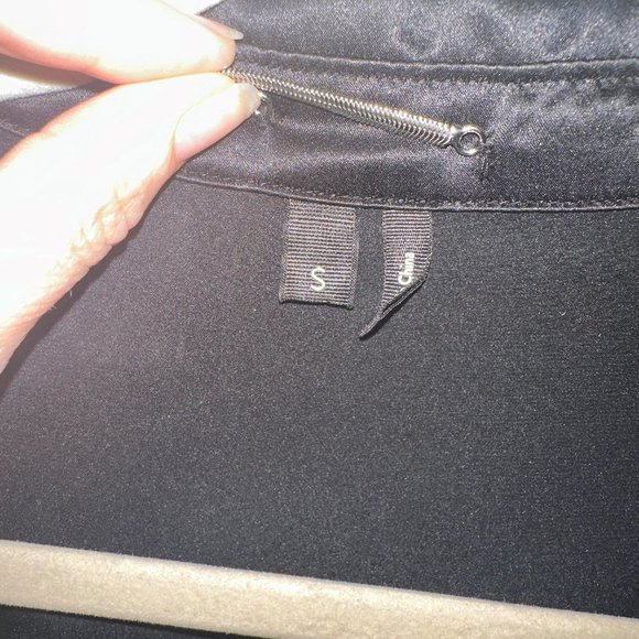 Paige the Nines Collection // Parisa Bodysuit- Black Silk - Small - Picture 6 of 7